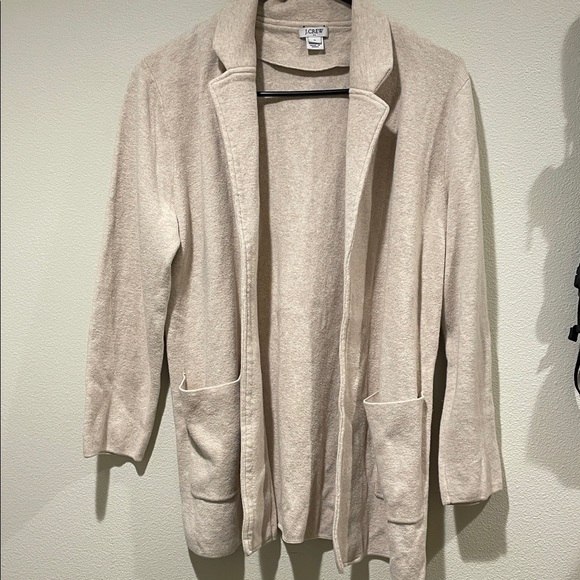 J. Crew Sweaters - J. Crew Women's Beige Cardigan -100% Cotton Sz-M